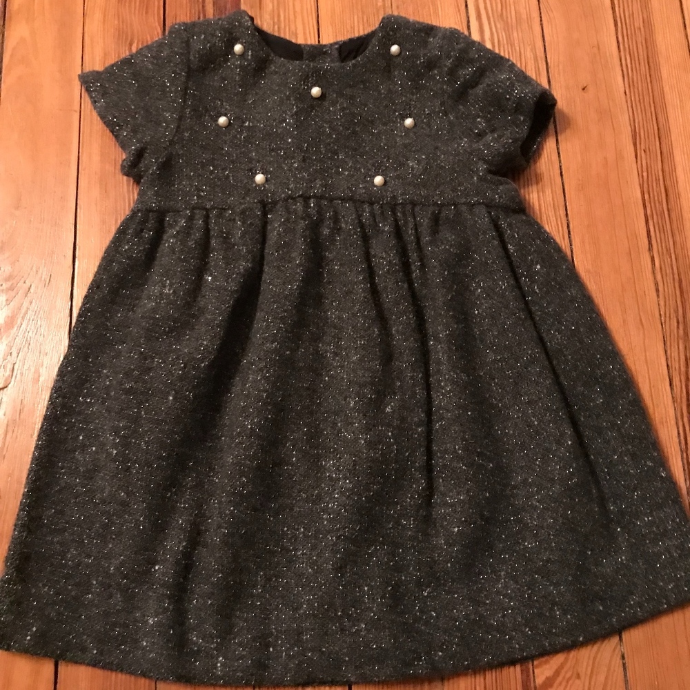 Zara Black Dress - Size 3 to 4 years old